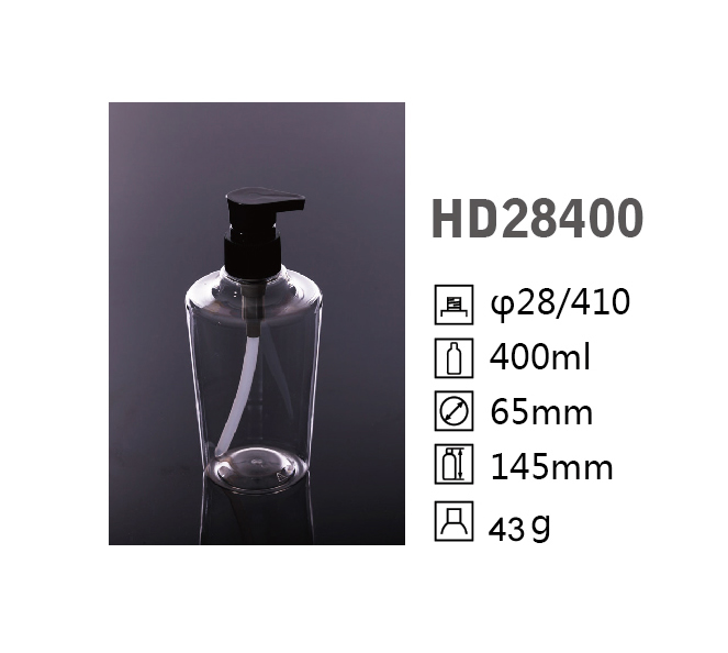 HD specail shape PET bottle 400ml