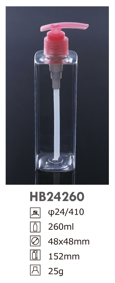 HB Square PET Bottle HB24260