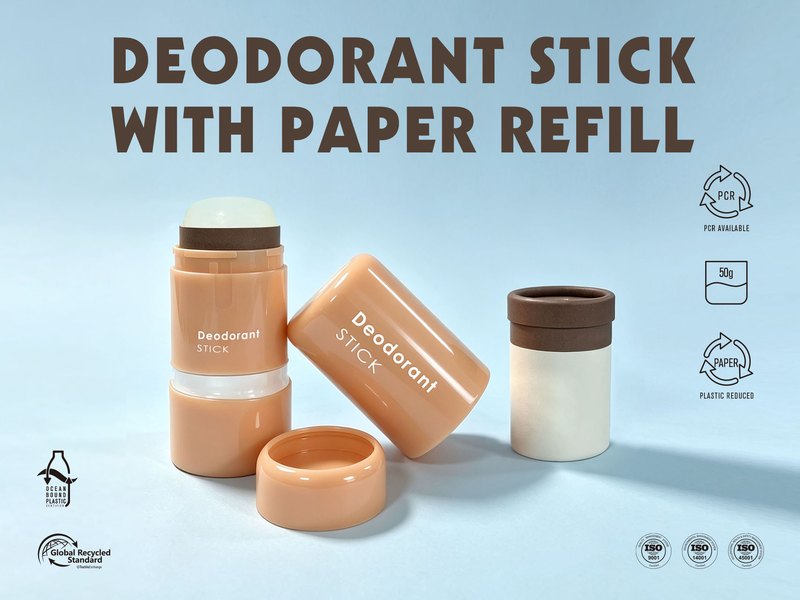 Deodorant Stick with Paper Refill